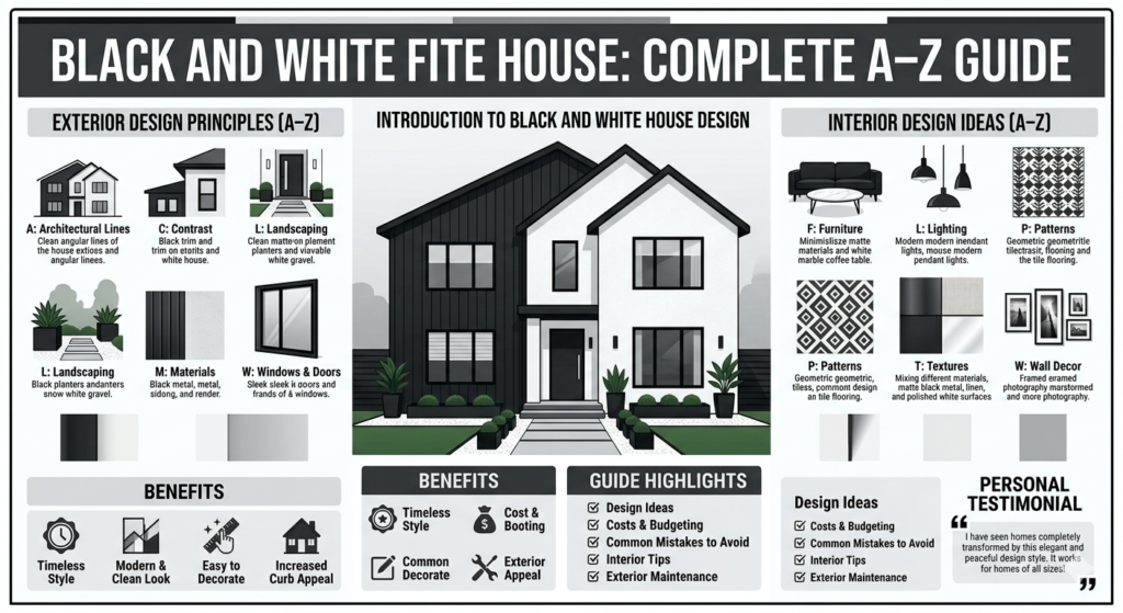 Black and White House