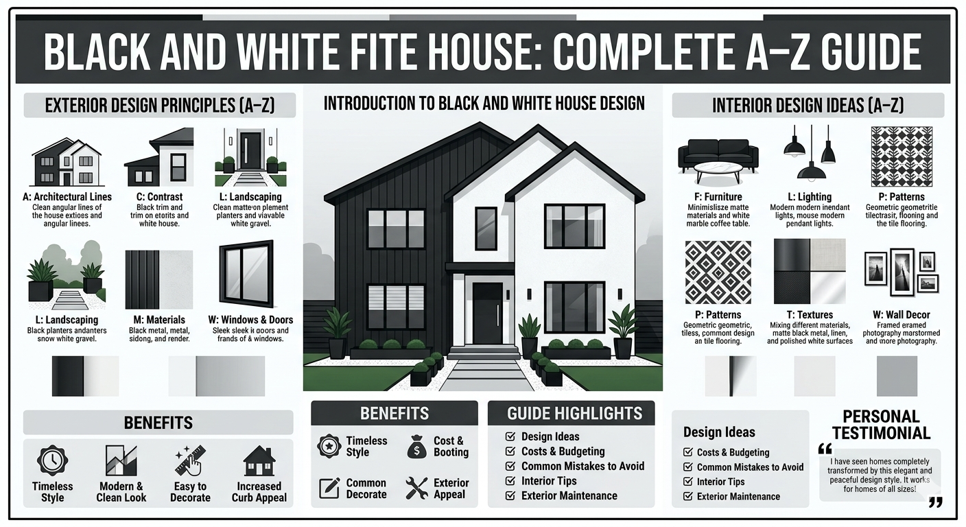 Black and White House